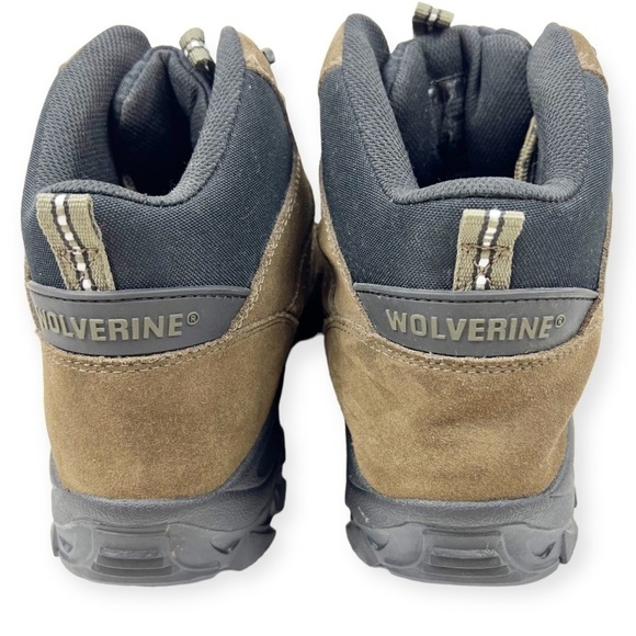 Wolverine Brighton Leather Steel Toe Mid Hiking Boot Brown 11 - Picture 5 of 12